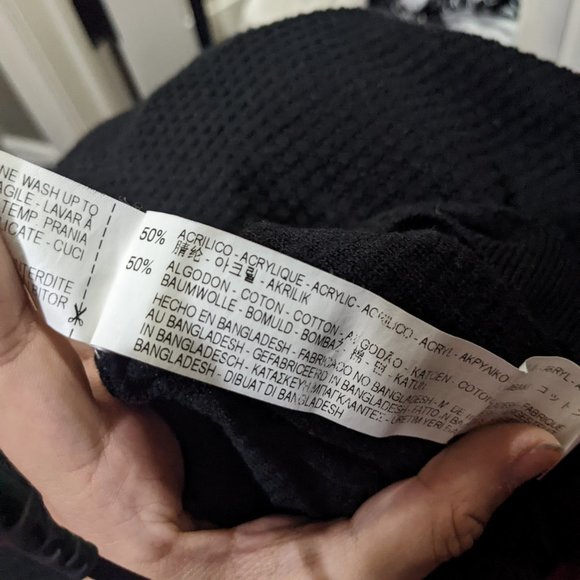 Zara Man Men's Size Small Sweater Warm Grey Gray Top - Picture 3 of 4